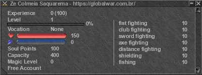 Signature for player Ze Colmeia Saquarema